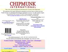 Tablet Screenshot of chipmunk.nl